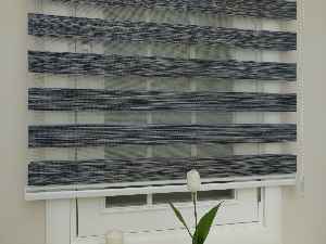 Salon Zebra Perde - Fırsat!!! Lüx Bambu Zebra Perde Ahşap Görünümlü -füme- Füme