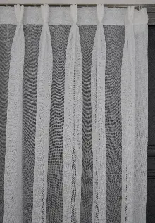 Genç Odası Keten Tül Ütü İstemez Dökümlü Tül - İtinalı Dikiş - Amerikan Pile