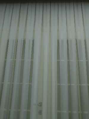 Mutfak - Açık Gri Tergal Vual Düz Tül Perde Elit Ürün