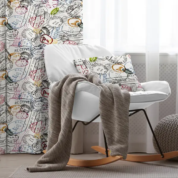 Popart Fon Perde Evim K-272 Kumaşı Kalındır Duck Bezi Değildir