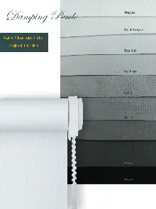 Düz Stor Perde Beyaz - Gri - Füme - Siyah- Siyah-gri-füme-antrasit-beyaz-füme