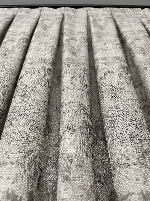 Kahve Bej Rengi Düz Jakar Fon Perde