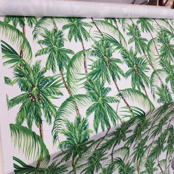 Mutfak Fon Perde Baskılı Evm619- Siyah