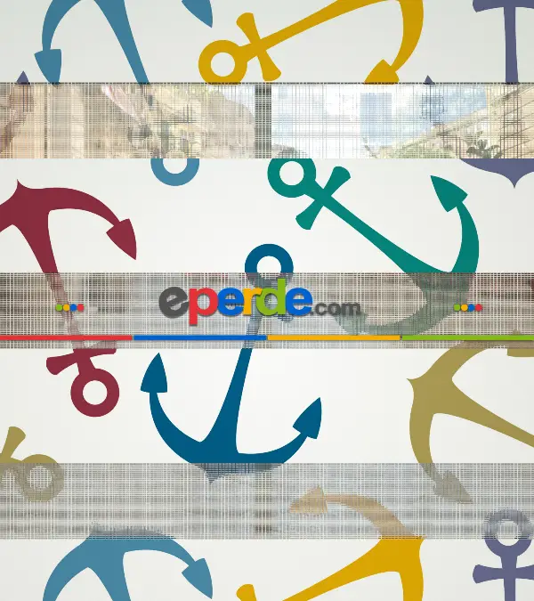 Çocuk Odası Zebra Perde - Renkli Çapa Baskılı Zebra Perde- Mavi-Sarı-Beyaz-Turkuaz