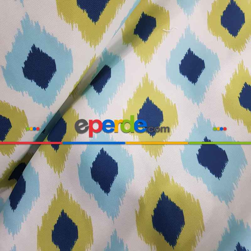 İkat Desenli Fon Perde Evm1503-3 Kumaşı Kalındır Duck Bezi Değildir-  Çok Renkli 2