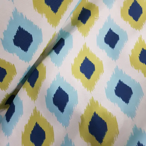 Salon Fon - İkat Desenli Fon Perde Evm1503-3 Kumaşı Kalındır Duck Bezi Değildir-  Çok Renkli 2