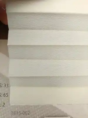 Cam Balkon Perdesi - Yapışkanlı - Plise - Krem Açık- Krem Açık