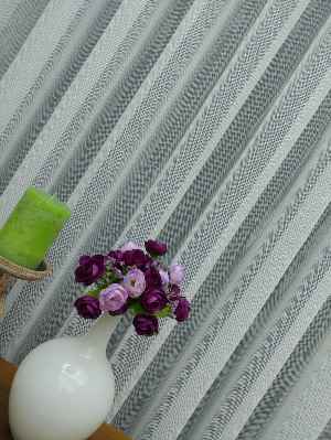 Ütü İstemeyen Düz Özel Dokulu Düz Tül Perde- Krem Açık