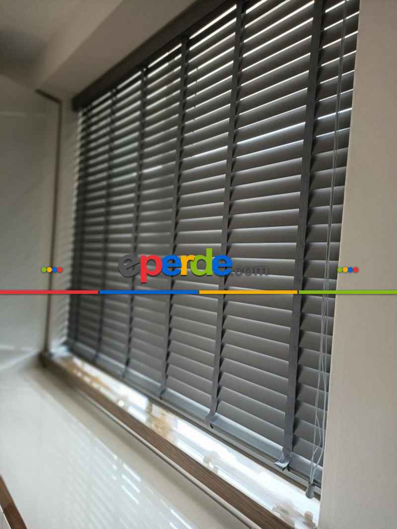 Mutfak 2025 Sezonu - 50 Mm Gerçek Ahşap Jaluzi Perde