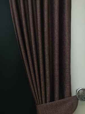 Koyu Mor Jakar Fon Perde