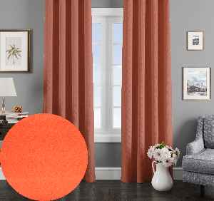 Afrika Turuncusu Rengi Blackout Güneşlik Karartma Perde Perle Home City Series