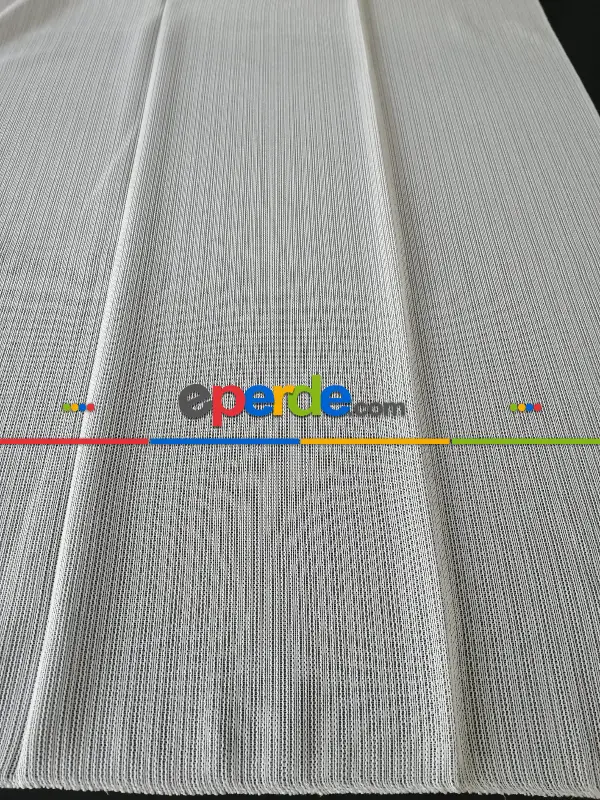 Oturma Odası - Dora Zırh Kapatıcılığı Yüksek Tül Perde - Ekru