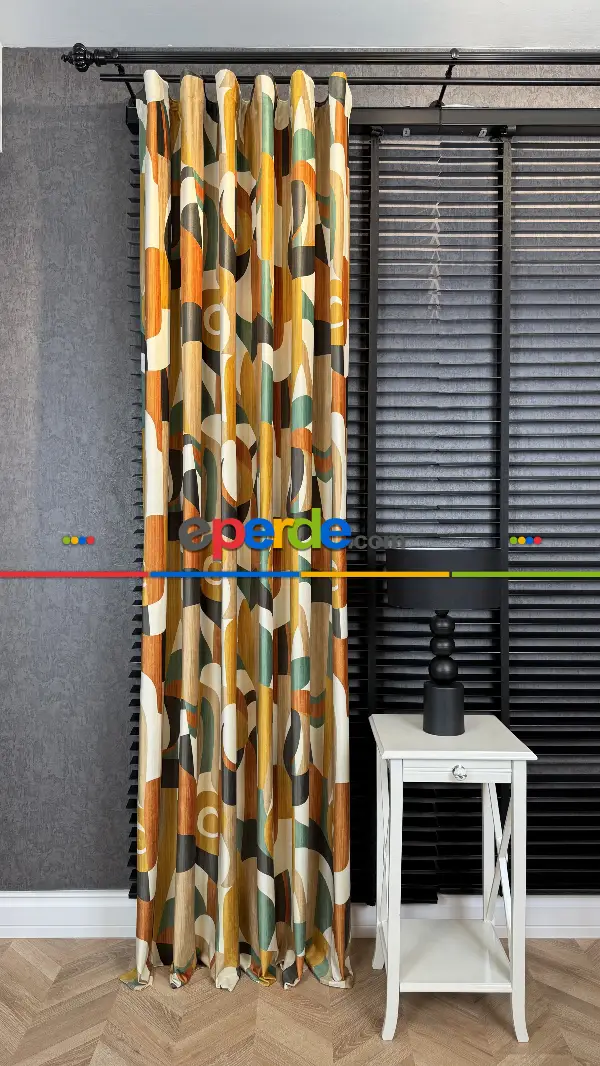 İthal Kadife Fon Perde