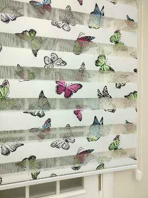 Mutfak İçin Zebra Perde- Yeşil