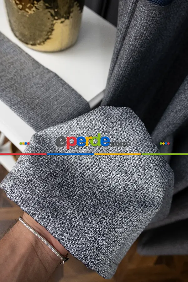 Yatak Odası - Lacivet Açık Gri Göbek Pano Gramajlı Dökümlü Uygun Fiat  Lacivert