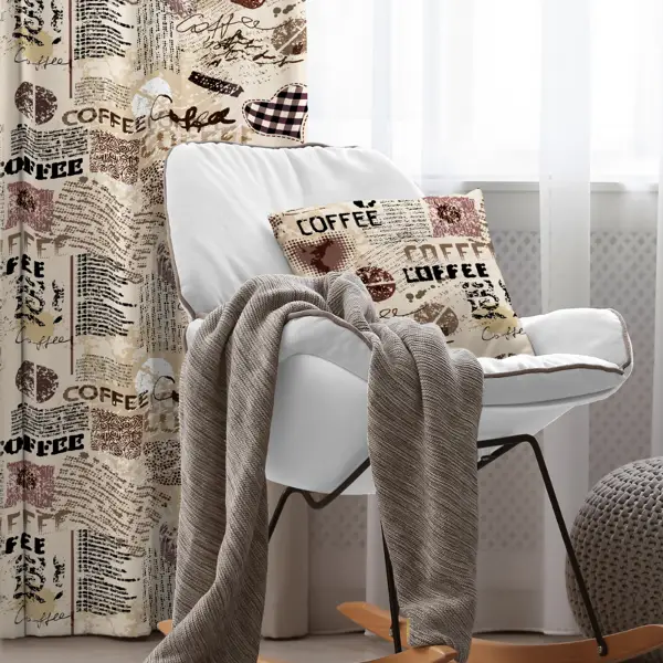 Mutfak Fon Perde Evim494 Kumaşı Kalındır Duck Bezi Değildir- Mavi-beyaz