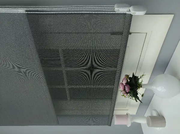 Çiftli Sistem Tül Stor- Siyah