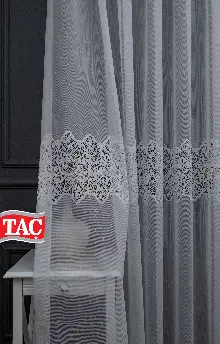 Taç Tül Ara Bant Damask Model Tül Yeni Sezon Tül