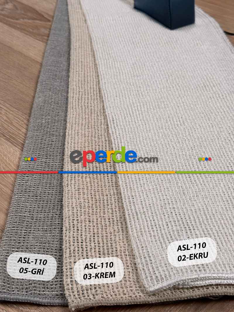 Yatak Odası - Keten Doğal Dokulu Düz Tül Perde, Ağır Gramajlı Özel Dokuma Premium Seri