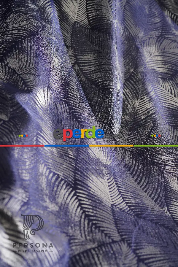 Yatak Odası - Lismore Yeni Tasarım Yaprak Desenli Lüx Perde Yüksek Gramaj Kaliteye Önem Verenler İçin