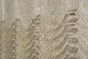 Drape Dar Bant Kadife Bantlı Yarım Şelale İp Perde Bej Altın- Beyaz-Altın Simli