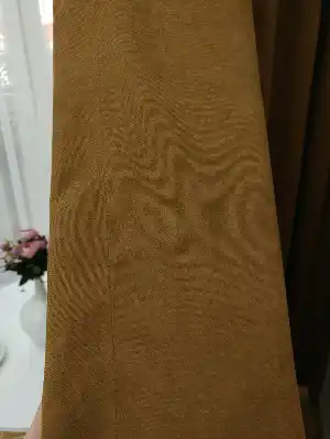 Sütlü Kahve Düz Fon Perde 180cm En- Sütlü Kahve