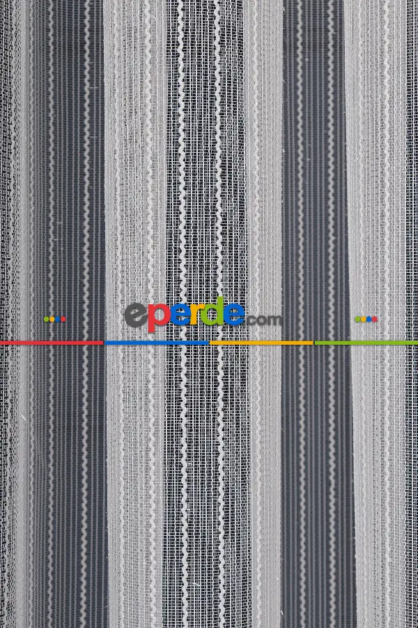 Taraklı Zikzak Ip Düz Tül Perde Ütü Istemez