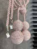 Pembe Braçol Perde Bağı Pembe