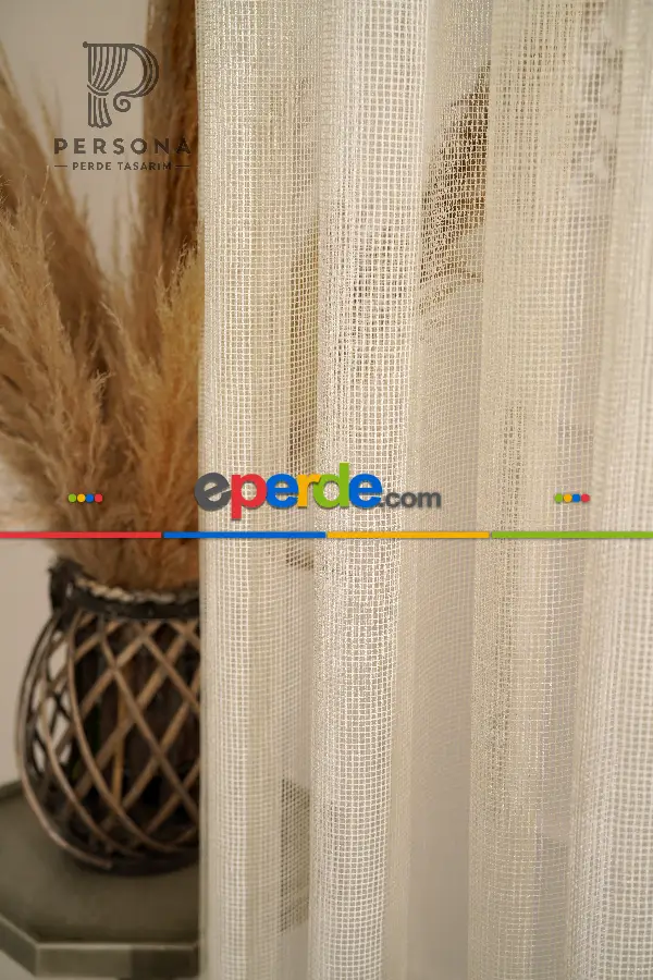 Oturma Odası - İxora File Tül Yüksek Gramaj Kaliteye Önem Verenler İçin