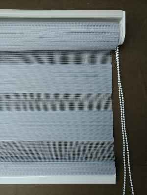 Salon Zebra - Zebra Perde - Dar Pileli Zebra Perde- Gri-Füme-Antrasit