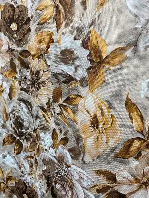 Yeni Modern Desenli Fon Perde 5 - ( Kalın Pamuklu Kumaş)- Siyah-kahve Venge-gri Açık-ekru-kahve-hardal Sarısı