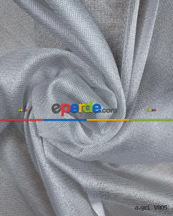 Salon - 6 Farklı Renk Tül Perde, Ağır Gramajlı Premium Seri, Kurşunlu Tül