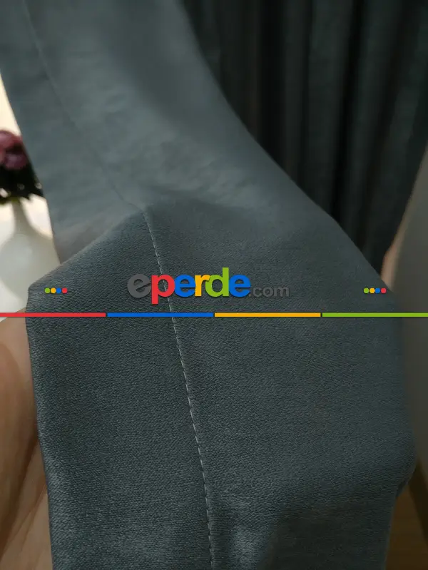 Soft Açık Gri Fon Perde (150)- Gri-füme-antrasit