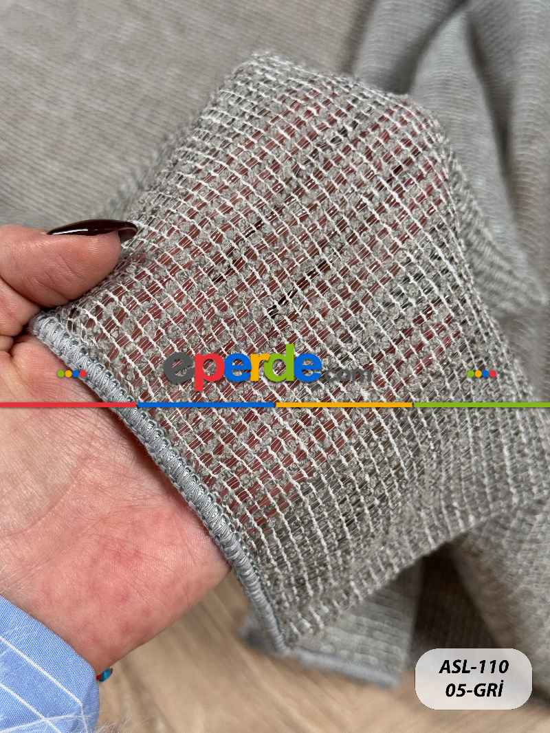 Yatak Odası - Keten Doğal Dokulu Düz Tül Perde, Ağır Gramajlı Özel Dokuma Premium Seri