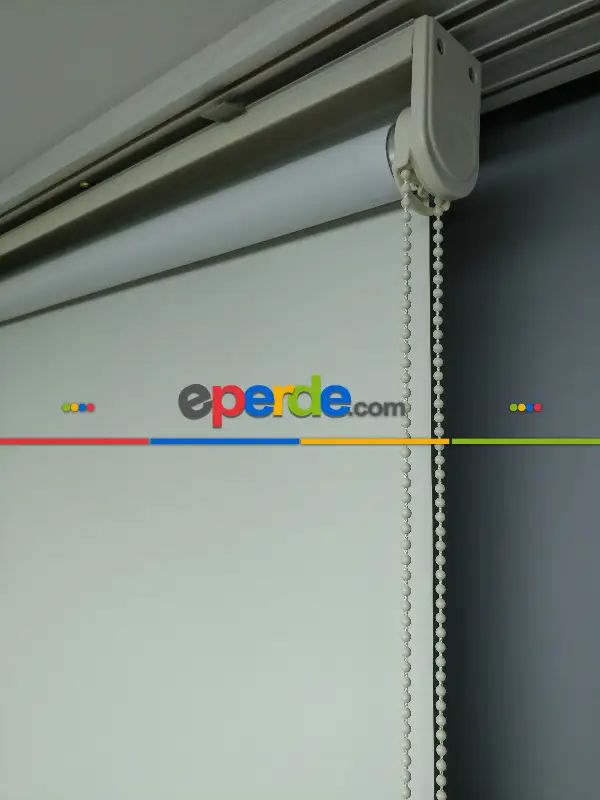 2025 Sezonu - Saten Blackout Stor - Karartma Stor - Işık Geçirmez Stor- Beyaz