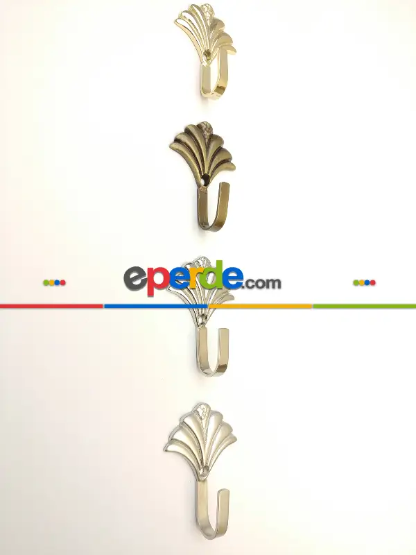 Perde Fon Demiri Prinç Paslanmaz Sarı Malzeme- Altın