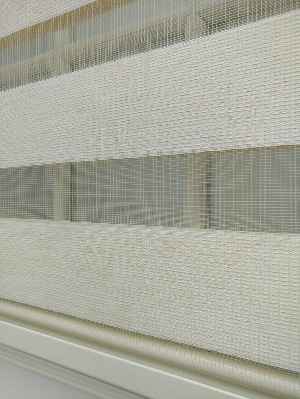 %40 İndirimli! Krem Renk Bambu Zebra Perde(1.kalite) Ozel Fiyat- Krem