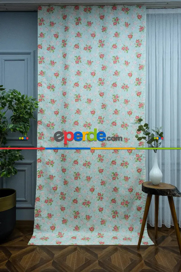 Mutfak Fon Perde- Beyaz