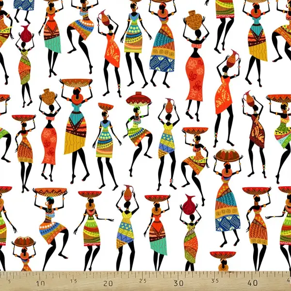 Etnik Desenli Fon Perde Evm632-1 Kumaşı Kalındır Duck Bezi Değildir- Siyah-Kırmızı-Sarı-Turuncu-Açık Yeşil-Mavi Açık-Kahve