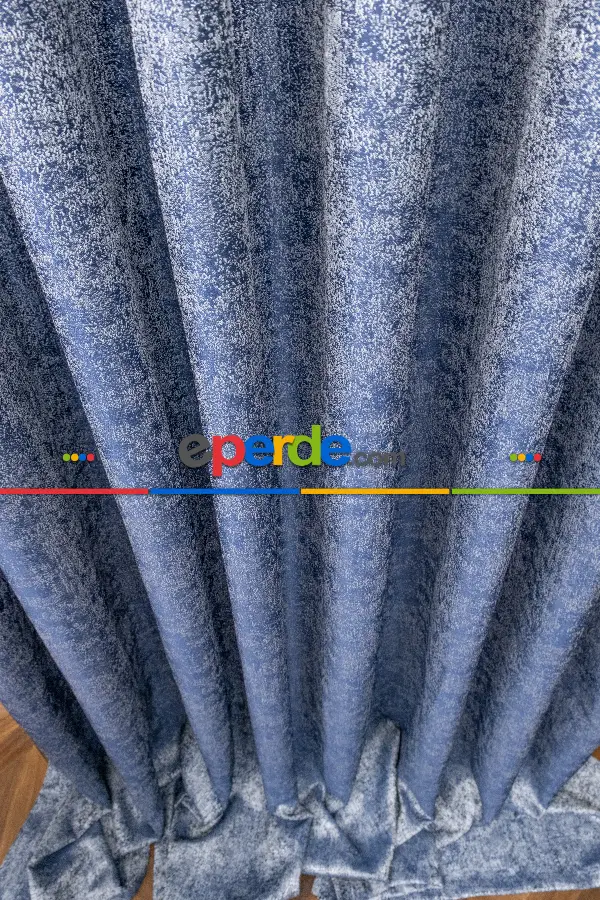 Desenli Jakar Fon Perde