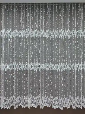 Brode İşlemeli Tül Perde 400x185- Ekru 400cm X 185cm 