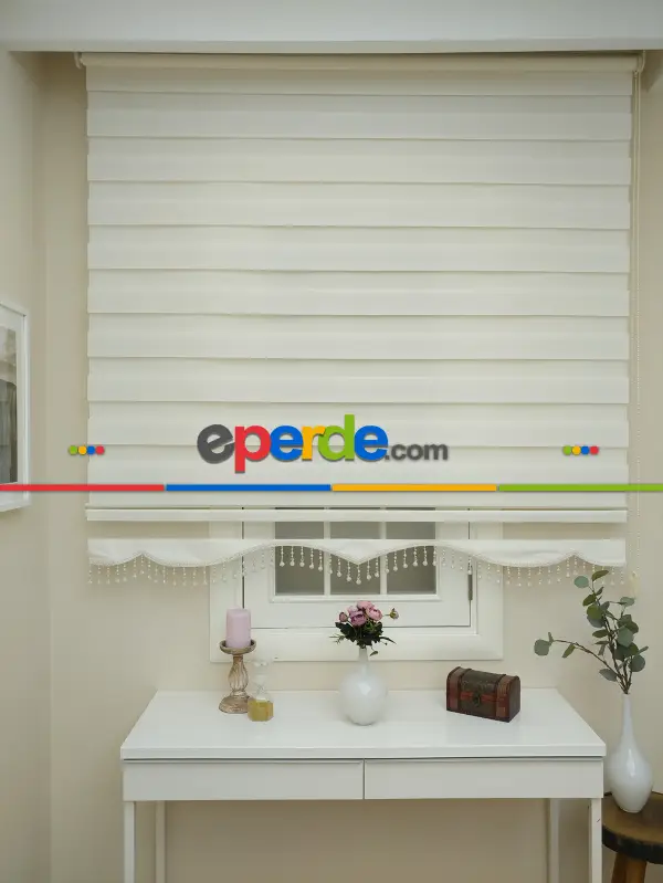 Zebra Perde - Düz Zebra Zebra ( Eco Serisi )- Ekru