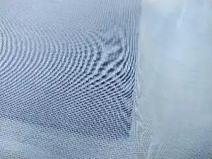 Çocuk Odası Modern Dökümlü Keten Tül Perde - Açık Mavi M- Mavi Açık