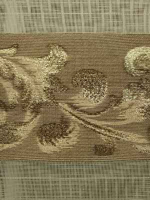 Oturma Odası - Jakarlı Zebra Perde Bdz-02- Altın Simli-kahve