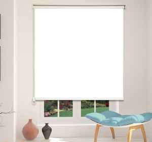 Beyaz Karartma Stor Perde- Beyaz