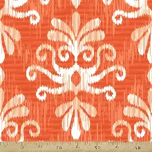 Etnik Desenli Fon Perde Evm1081 Kumaşı Kalındır Duck Bezi Değildir- Beyaz-Krem