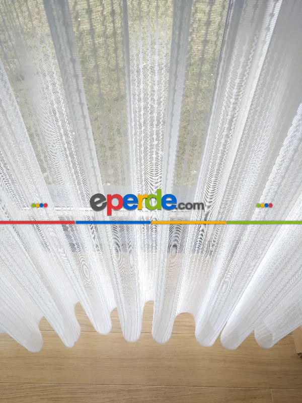 2021 Tül Perde- Ekru