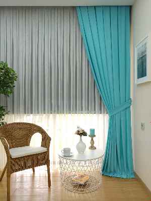 Salon - Soft Fon Perde (140)- Mint Turkuaz