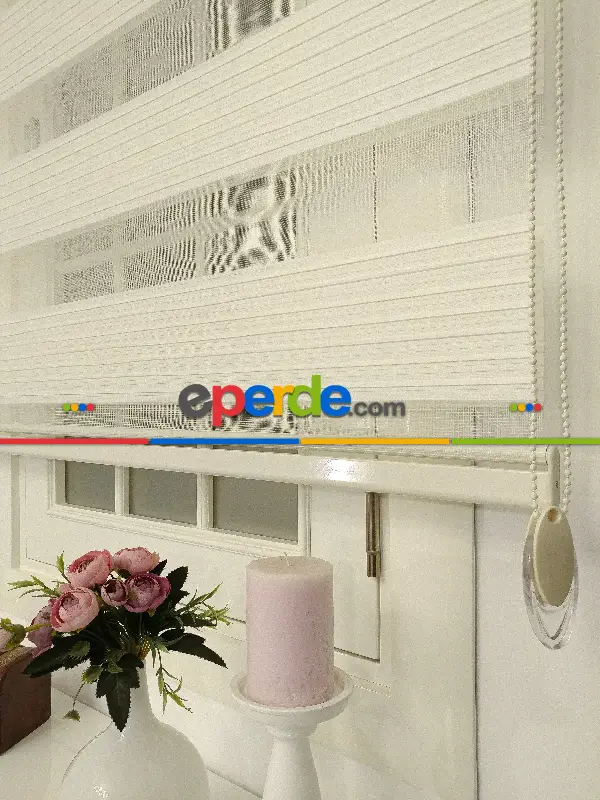 Novaclass Genış Pilili Ekru- Ekru