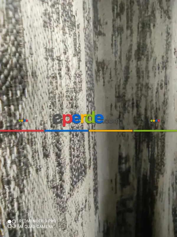 Jakarlı Fon Perde- Çok Renkli 2